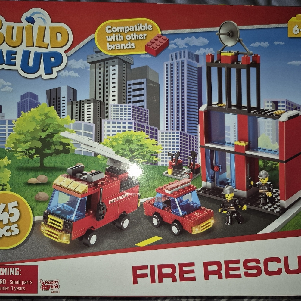 Fire Rescue Building Set